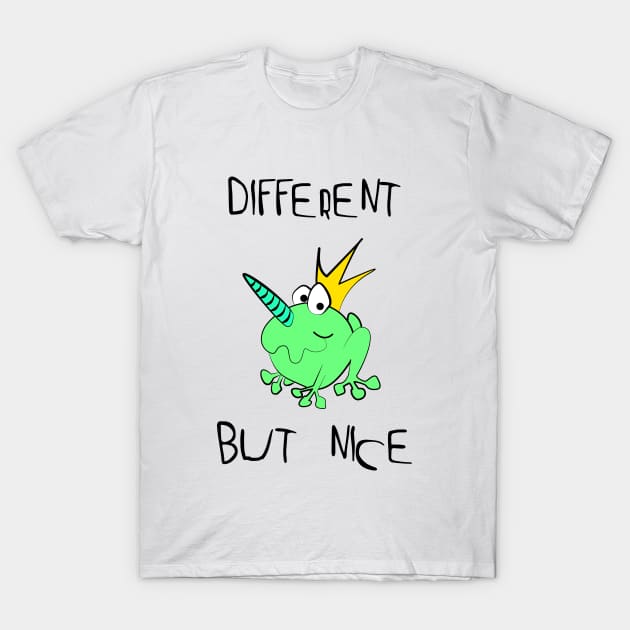 This frog is really different bu nice | Frog king - dream prince T-Shirt by Johnny_Sk3tch